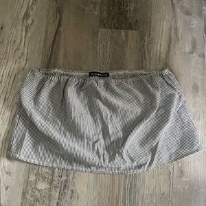 Brandy Melville Flowy Striped Tube Top